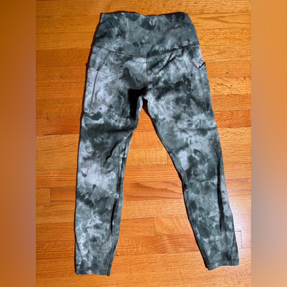 Lululemon align pant pockets size 8 25” Diamond Dye Starlight Smoked Spruce - Picture 2 of 13